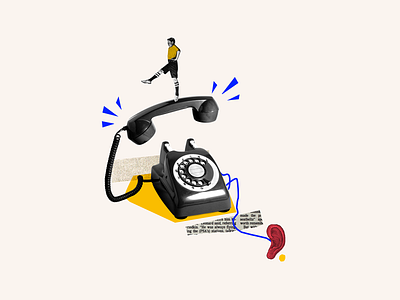 Februllage n7. TELEPHONE flat telephone