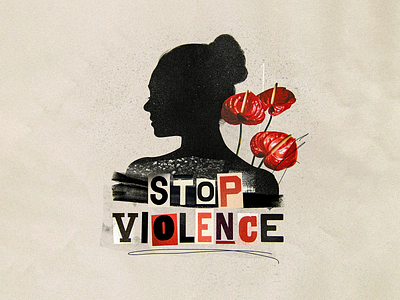 International Day for the Elimination of Violence against Women 25 november collage collage art collage digital collage maker collageart design graphic graphicdesign illustration international day lettering stop stop violence typography violence woman women