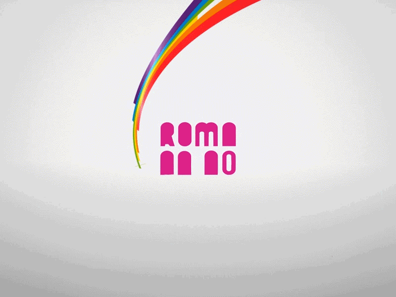 Roma Pride - logo animation