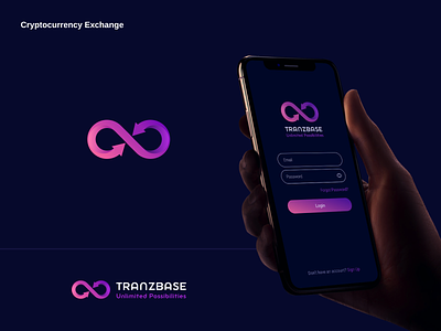 Crypto Exchange Logo app logo branding creative crypto cryptocurrency design exchange graphic design illustration logo logo design logotype