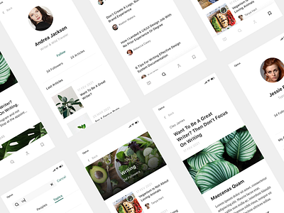 Ellie UI Kit - Screens