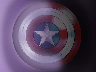 The Old And Dark Times 3d captain america graphic design logo marvel