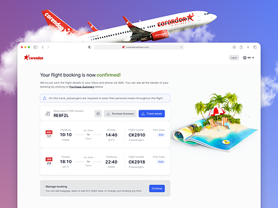 Corendon Airlines Website airlines b2c baggage booking design system flight fly layout meal selection passengers product design purchase seat selection ticketing travel ui ux vacation website