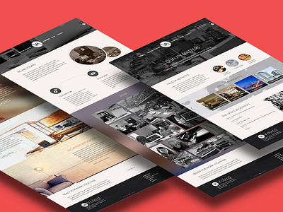 Volard Architecture Website architecture parallax ui website