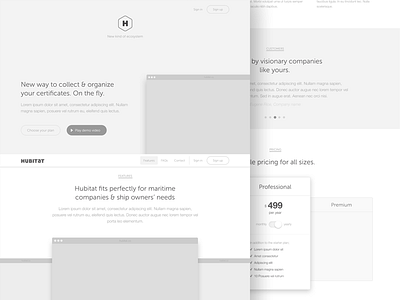 Hubitat Landing Page [WIP] - 2 certification ecosystem hubitat landing page sketch ux website wip wireframe