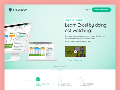 eLearning Landing Page