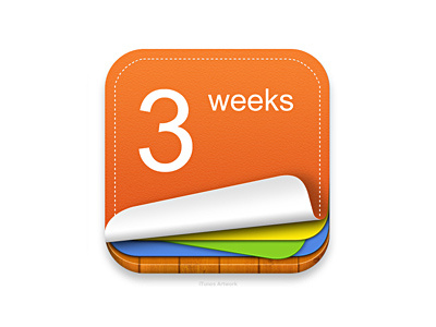 3weeks app icon