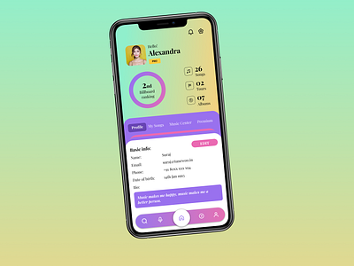 DailyUI 006 User profile