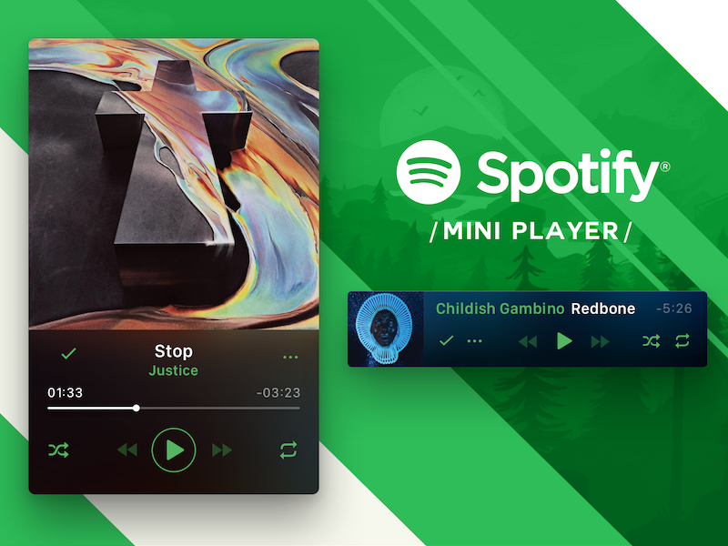 spotify mini player