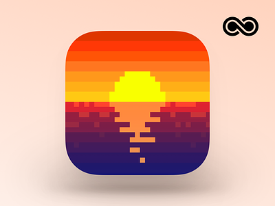 Rized Icon app art design icon ios iphone pixel ui