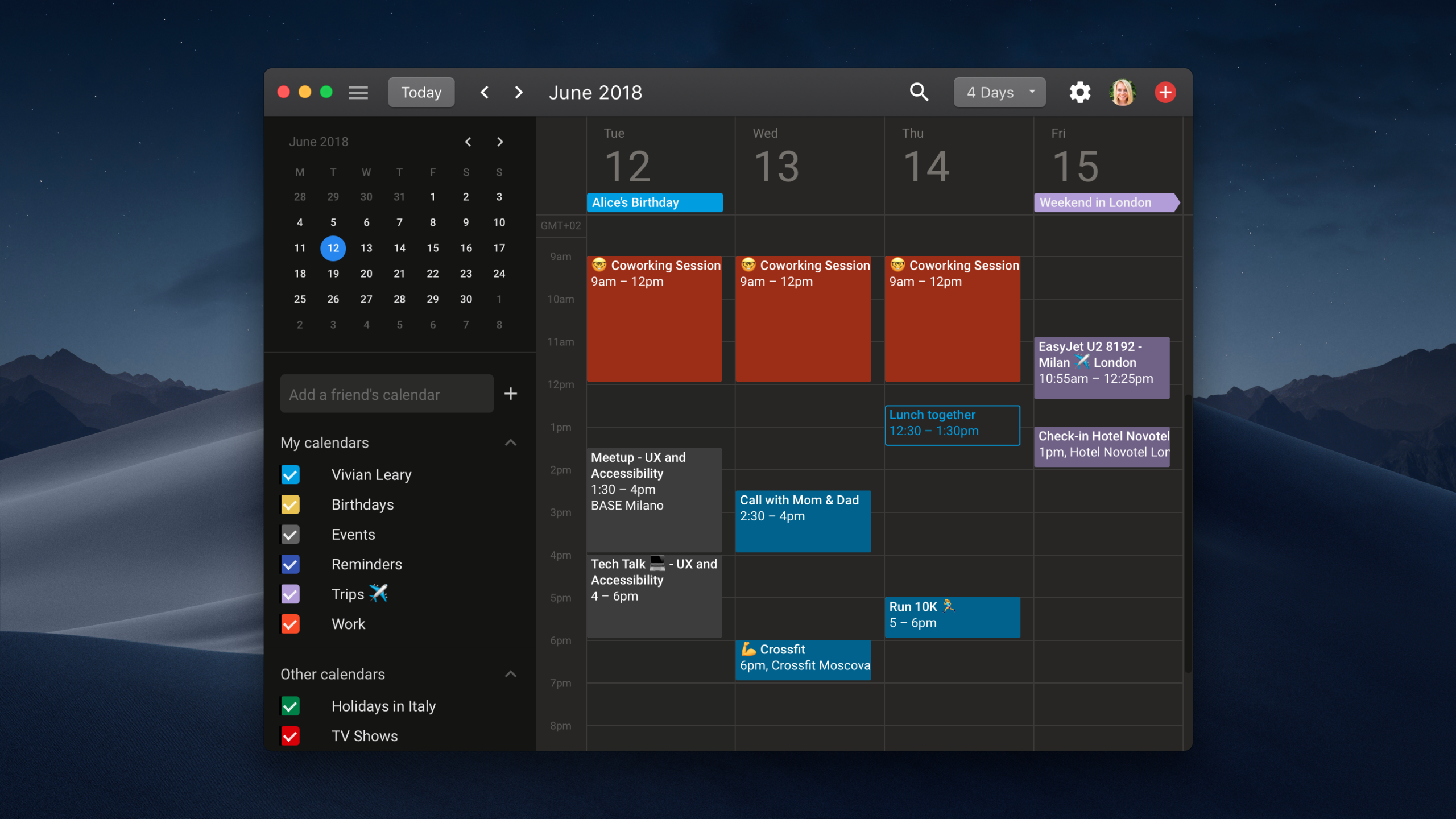 calendar 2018 app for mac