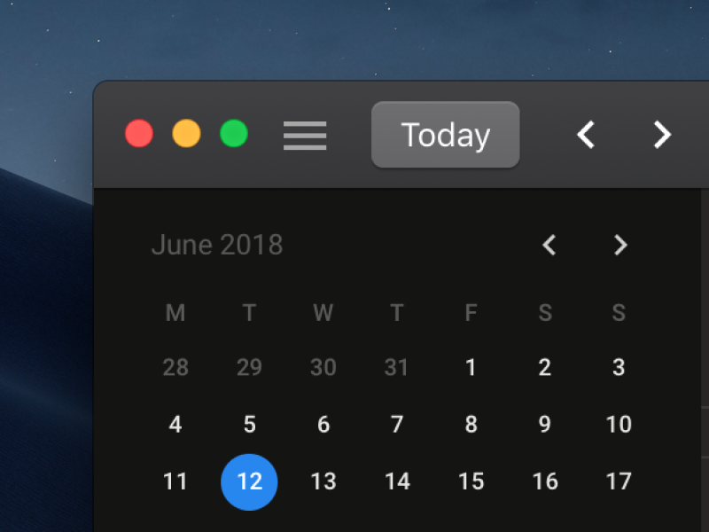 google calendar app mac os