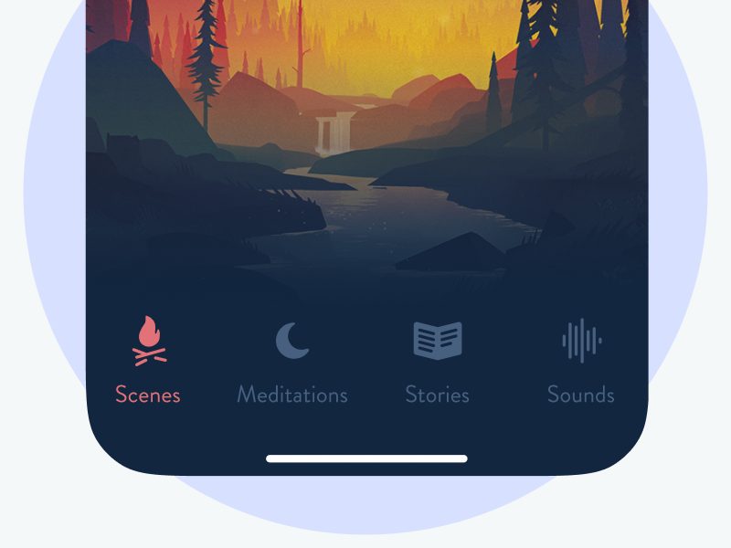 Sleeping App by Fabrizio Rinaldi on Dribbble