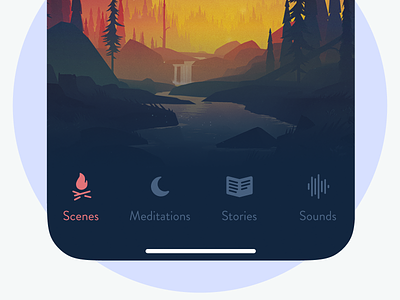 Sleeping App app design health iphone sleep ui ux