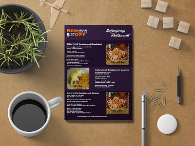 Restaurant Flyer Design