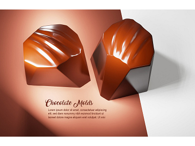 Choco mold design packaging design