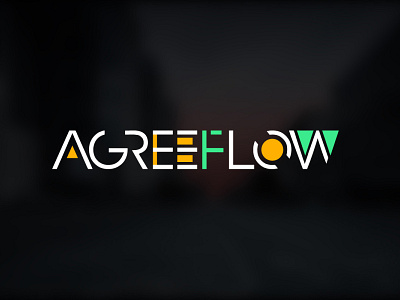AgreeFlow Logo Design brand logo logo design