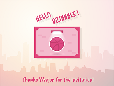 Admission ticket to Dribbble ue