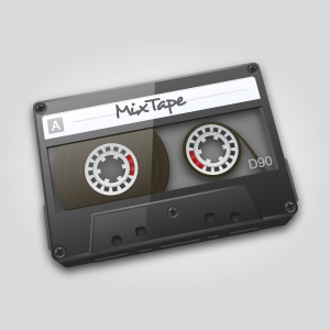 Audio Cassette adobe illustrator audio cassette client work icon mac software tape vector