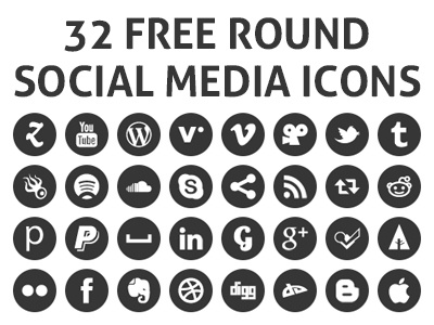 Social Media Icons freebies icons social media