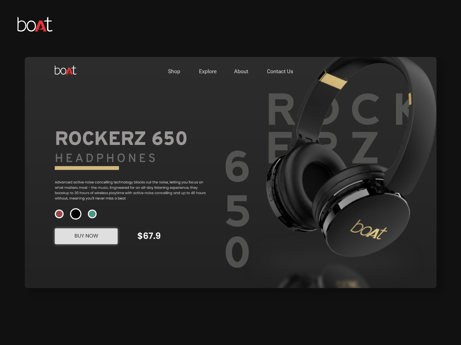 Boat discount rock headphones