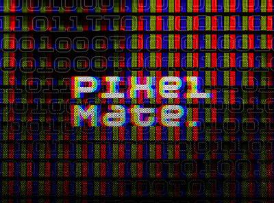 Pixel Mate - Fictional branding design logo