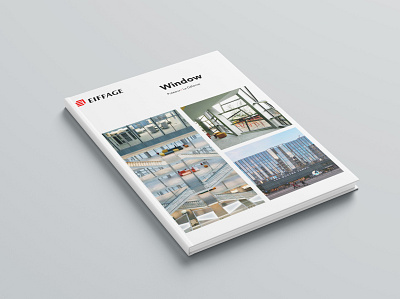 EIFFAGE - Branding Book & Edition agency book design edition immobilier magazine cover print print agency print design