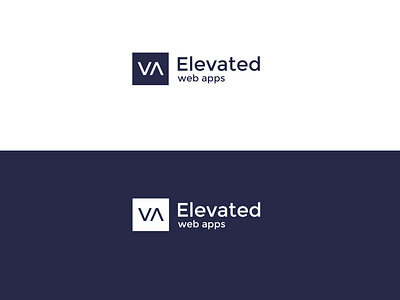 Elevated web apps - logo design
