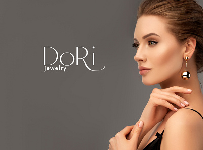 Dori jewelry - logo design brand design brand identity branding clean design graphic design jewelry logo minimal typography vector