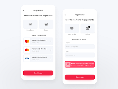 Payment boleto checkout credit card design figma payment sale ui