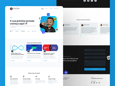 Portfolio Website figma portfolio product design ui design web design web site