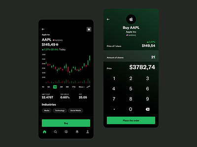 Investment App Concept Part 2