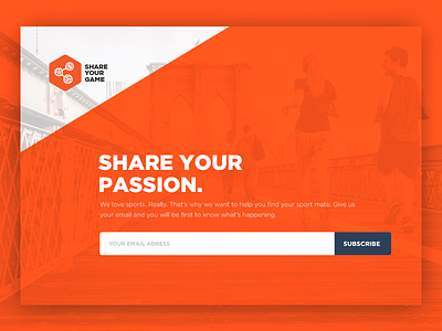 Landing Page for SYG