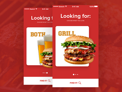 Food App app food ios iphone mobile