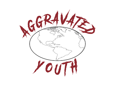 AGGRAVATED YOUTH (Flat Design) branding design illustration logo logo design vector