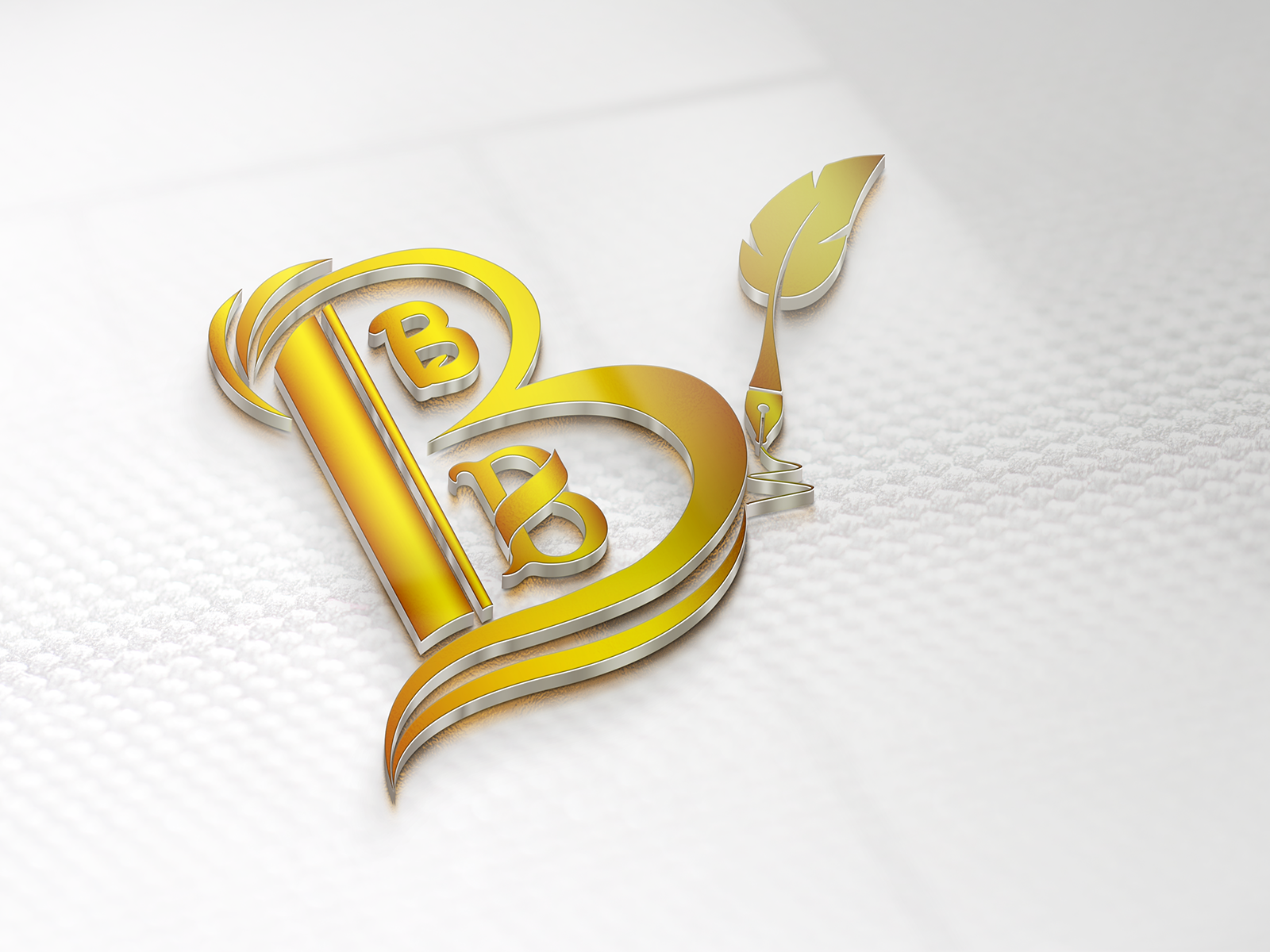 BBB Logo 3D View by Abdul Rehman Tahir on Dribbble