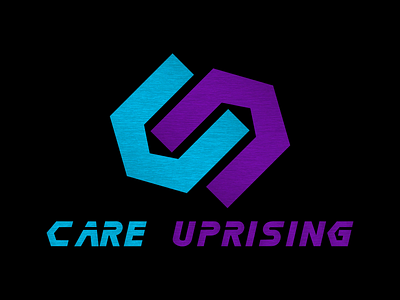 CARE UPRISING (Flat Design) branding design illustration logo logo design vector