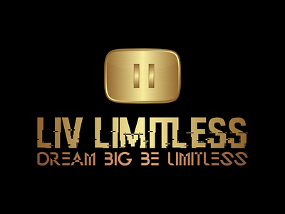 LIV LIMITLESS (Flat Design) branding design illustration logo logo design vector