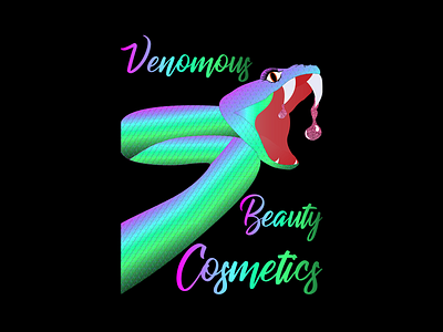 Venomous Beauty Cosmetics (Flat Design)