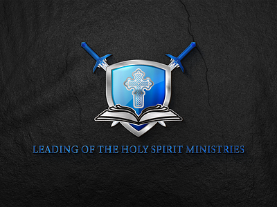 Leading of the Holy Spirit Ministries (3D Design) branding design illustration illustrator logo logo design vector