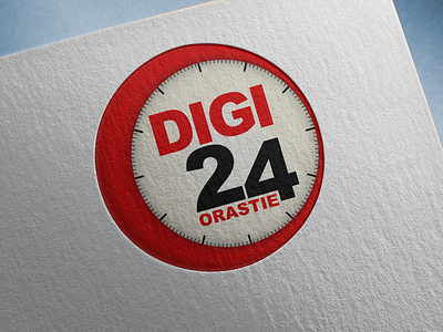 DIGI 24 ORASTIE (3D Design) branding design illustration illustrator logo logo design vector
