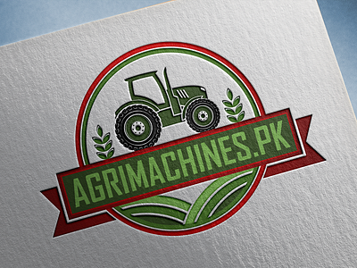 AGRIMACHINES PK (3D Design) branding design illustration illustrator logo logo design vector