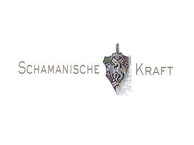 Schamanische Kraft (Flat Design) branding design illustration illustrator logo logo design vector