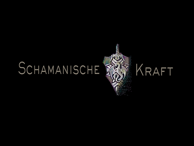 Schamanische Kraft (Flat Design)