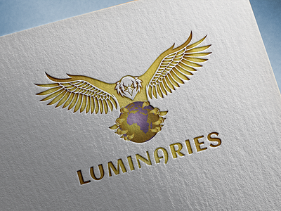 LUMINARIES (3D Design) branding design illustration illustrator logo logo design vector