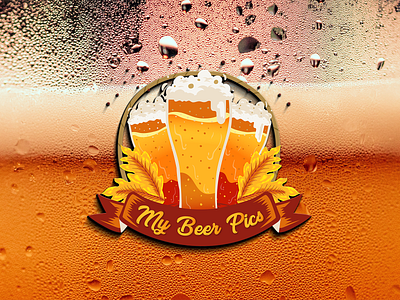 My Bear Pics (Unique 3D Logo Mockup Design) 3d animation beer beer design beer logo beer logo design branding design graphic design illustration illustrator logo logo design motion graphics typography vector