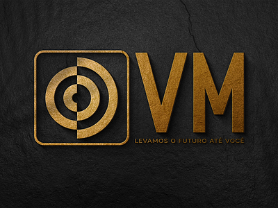 VM Levamos O Futuro Ate Voce (Professional Logo 3D Mockup Design branding design graphic design illustration illustrator logo logo design ui ux vector