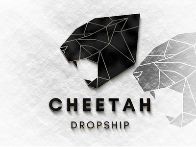 Cheetah Dropship (Professional Logo Design Mockup)