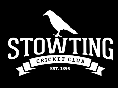 Stowting Cricket Club (Professional Logo Design) branding design graphic design illustration illustrator logo logo design ui ux vector