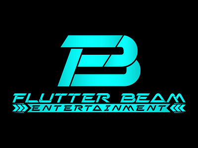 Flutter Beam Entertainment (Professional Logo Design) branding design graphic design illustration illustrator logo logo design ui ux vector